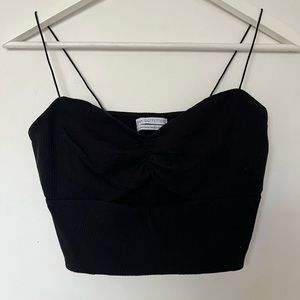 UO BLACK CUTOUT TANK
